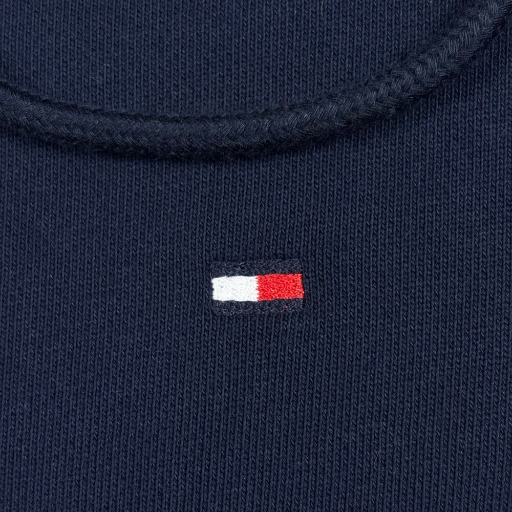 Tommy Hilfiger Zip Up Hoodie Sweatshirt Men's S Navy Blue French Terry - Picture 4 of 11